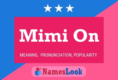 Mimi On Name Poster