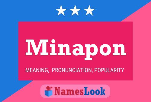 Minapon Name Poster