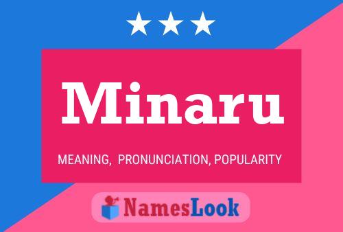 Minaru Name Poster