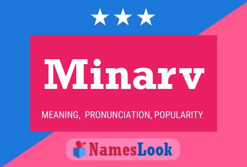 Minarv Name Poster