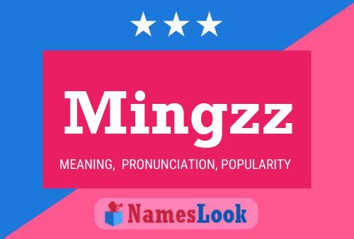 Mingzz Name Poster