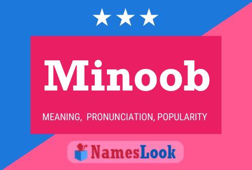 Minoob Name Poster