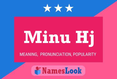 Minu Hj Name Poster