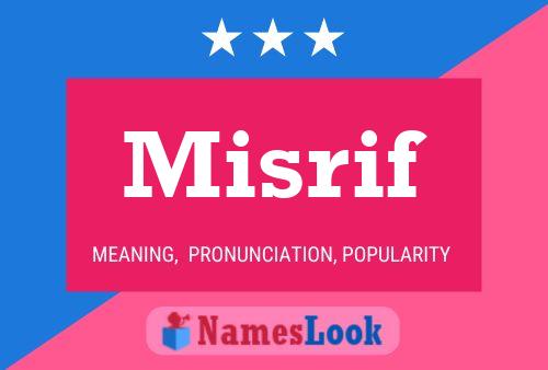 Misrif Name Poster