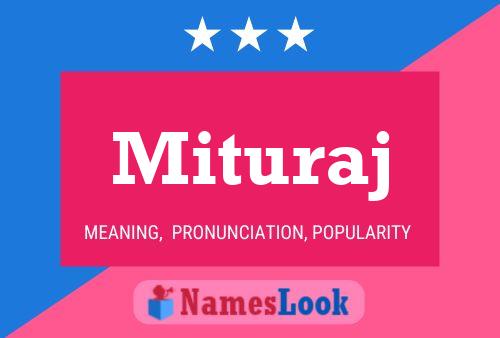 Mituraj Name Poster