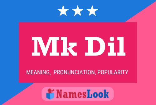 Mk Dil Name Poster