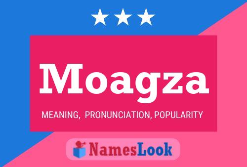 Moagza Name Poster