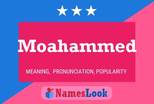 Moahammed Name Poster