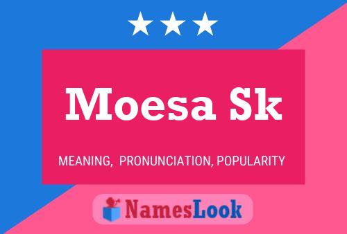 Moesa Sk Name Poster