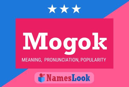 Mogok Name Poster