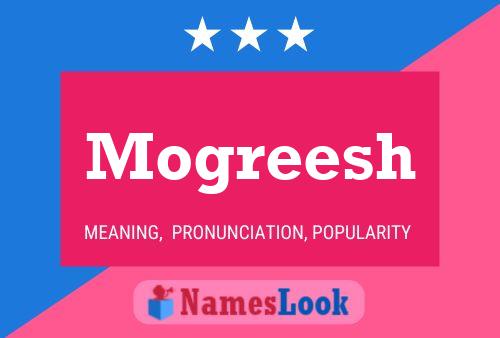 Mogreesh Name Poster