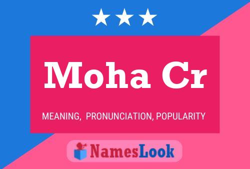 Moha Cr Name Poster