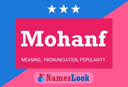 Mohanf Name Poster