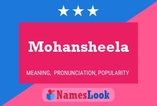 Mohansheela Name Poster