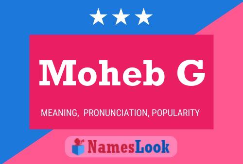 Moheb G Name Poster