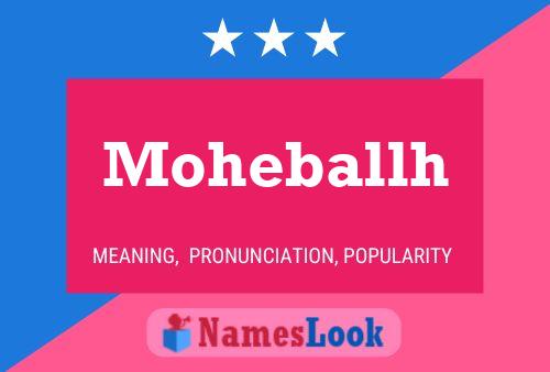 Moheballh Name Poster