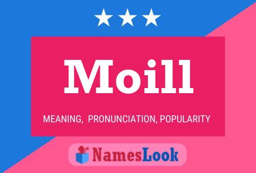 Moill Name Poster