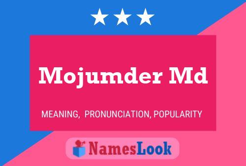 Mojumder Md Name Poster