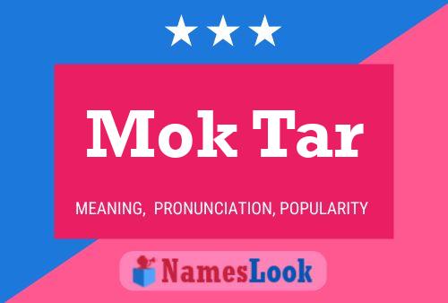 Mok Tar Name Poster