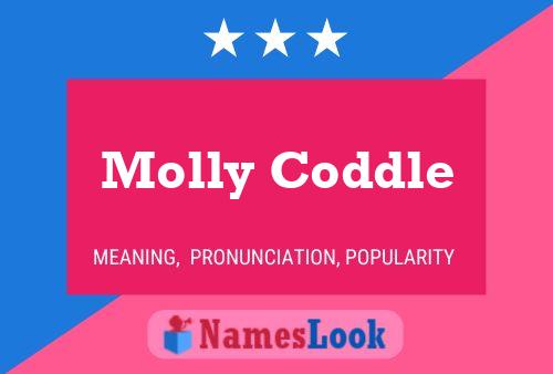 Molly Coddle Name Poster