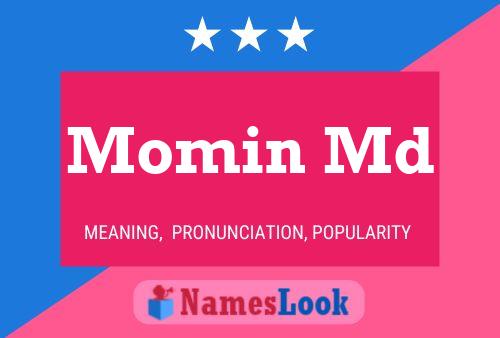 Momin Md Name Poster