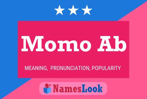 Momo Ab Name Poster