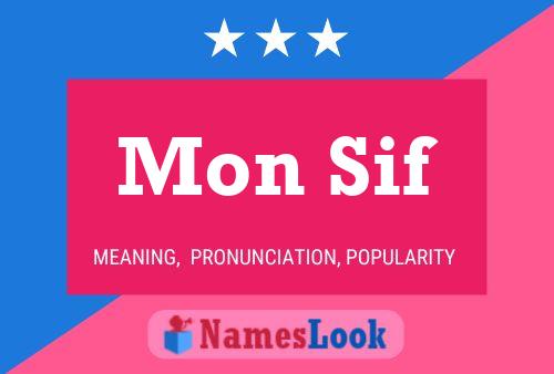 Mon Sif Name Poster