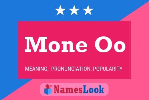 Mone Oo Name Poster