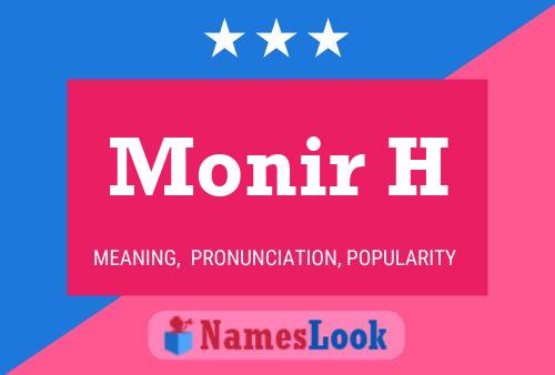 Monir H Name Poster