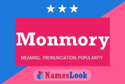 Monmory Name Poster