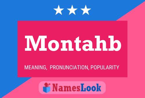 Montahb Name Poster