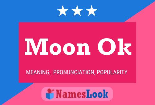 Moon Ok Name Poster