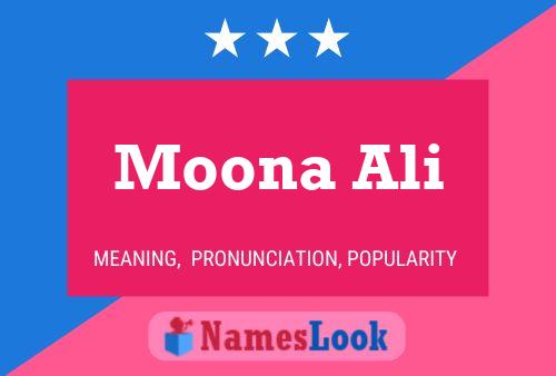 Moona Ali Name Poster