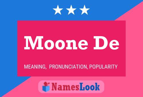 Moone De Name Poster