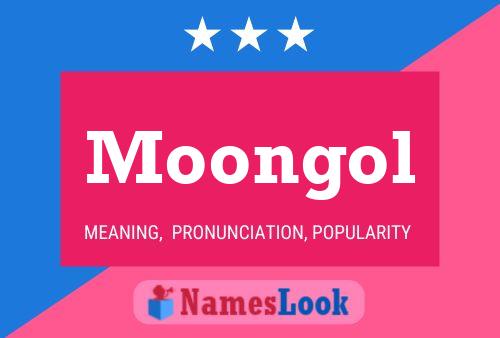 Moongol Name Poster