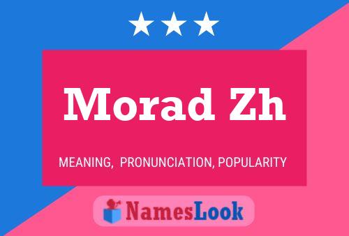 Morad Zh Name Poster