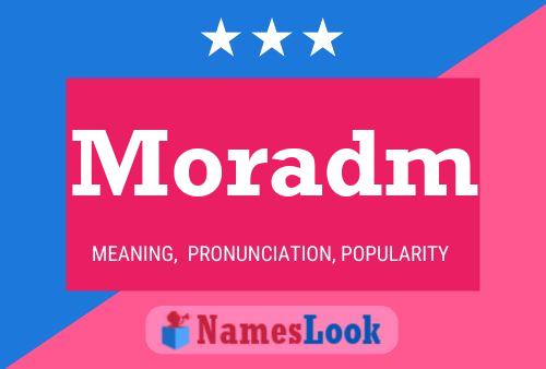 Moradm Name Poster