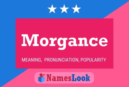 Morgance Name Poster