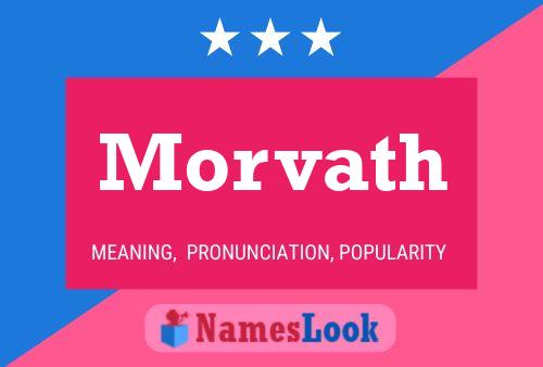 Morvath Name Poster