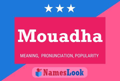 Mouadha Name Poster