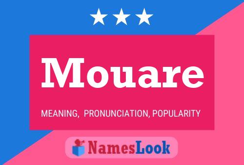 Mouare Name Poster