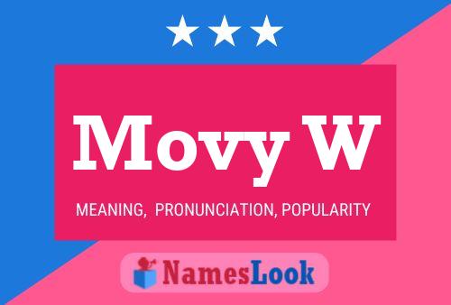 Movy W Name Poster