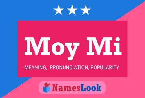 Moy Mi Name Poster