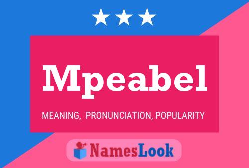 Mpeabel Name Poster