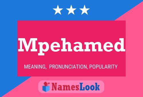 Mpehamed Name Poster