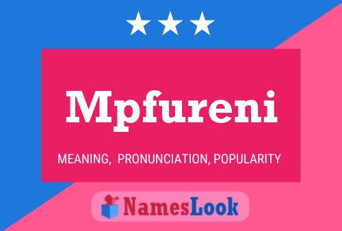 Mpfureni Name Poster