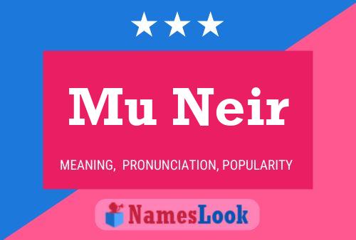 Mu Neir Name Poster