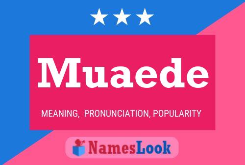 Muaede Name Poster