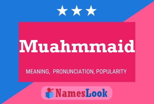 Muahmmaid Name Poster