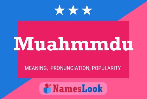 Muahmmdu Name Poster